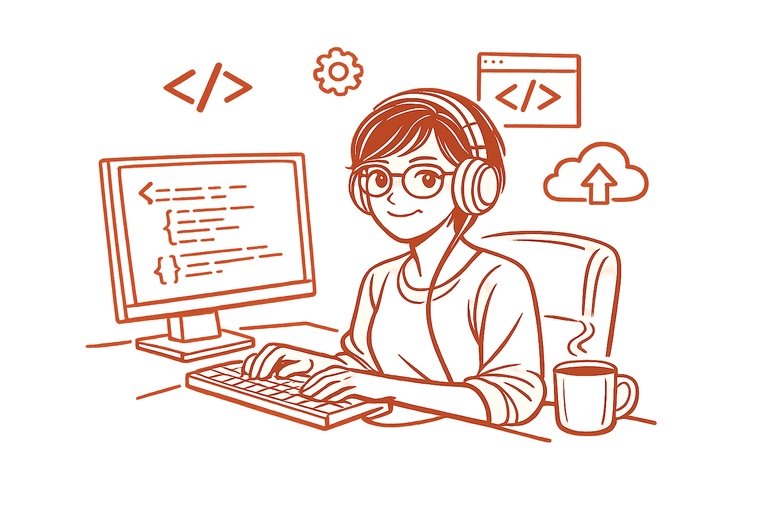 Imagen de desarrollo web